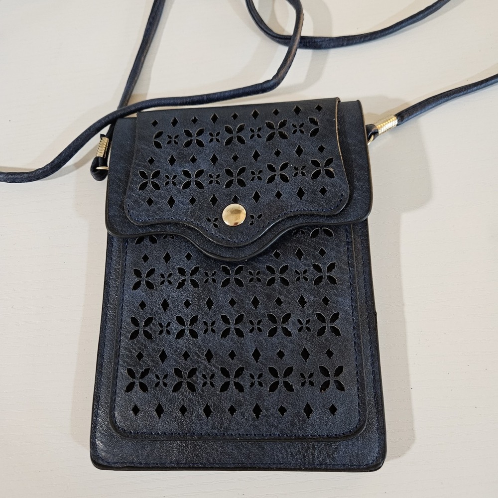 Canyon Sky Southwest-Inspired Laser-Cut Crossbody / Cell Phone Bag